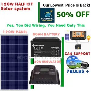 120w Solar Kit German Lininum
