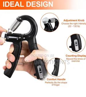 Spring Hand Grip Power Strength Expander 4 Hand Strengthener