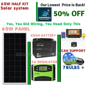 60w Solar Kit German Lininum