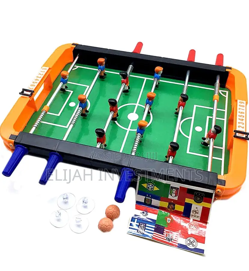 Confidence Football Table Soccer Game With 6 Rods
