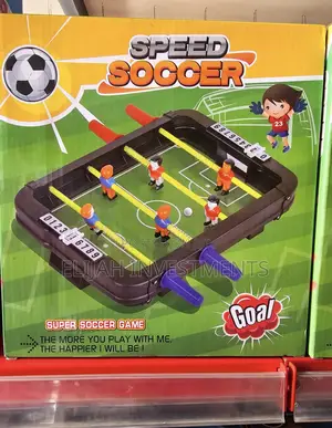 Confidence Football Table Soccer Game With 6 Rods
