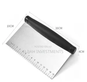 Bench Scraper Stainless Steel Pizza Dough Scraper Chopper