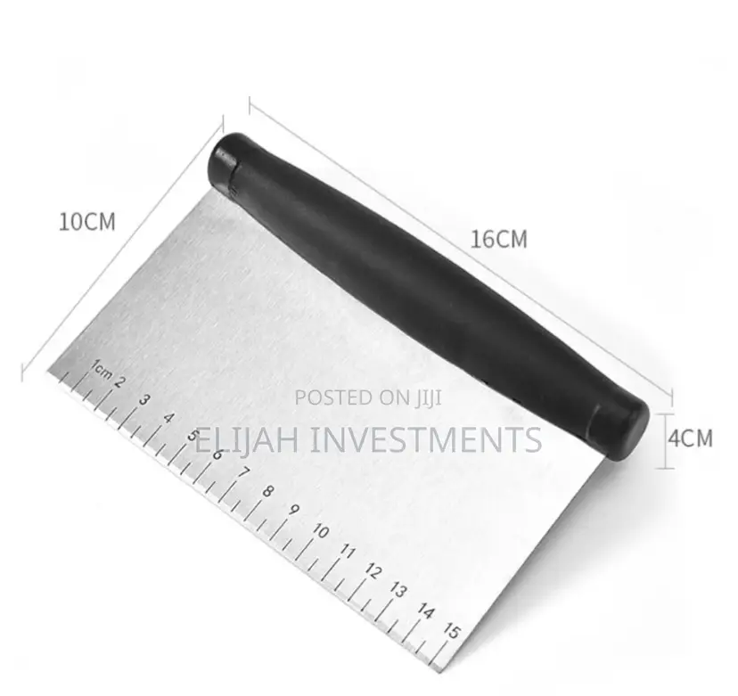 Bench Scraper Stainless Steel Pizza Dough Scraper Chopper