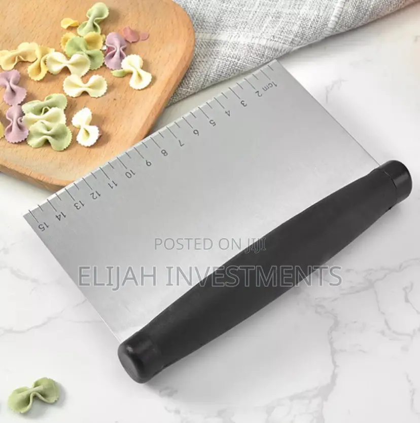Bench Scraper Stainless Steel Pizza Dough Scraper Chopper