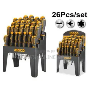 Photo - INGCO 26 PCS Screwdriver Set - Orange / Grey