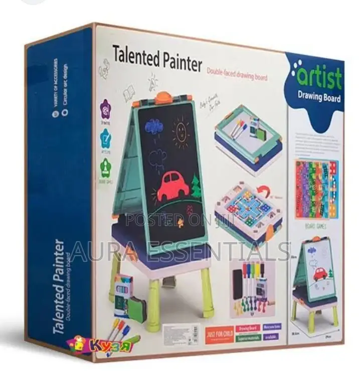 Talented Painter Double Face Drawing Board