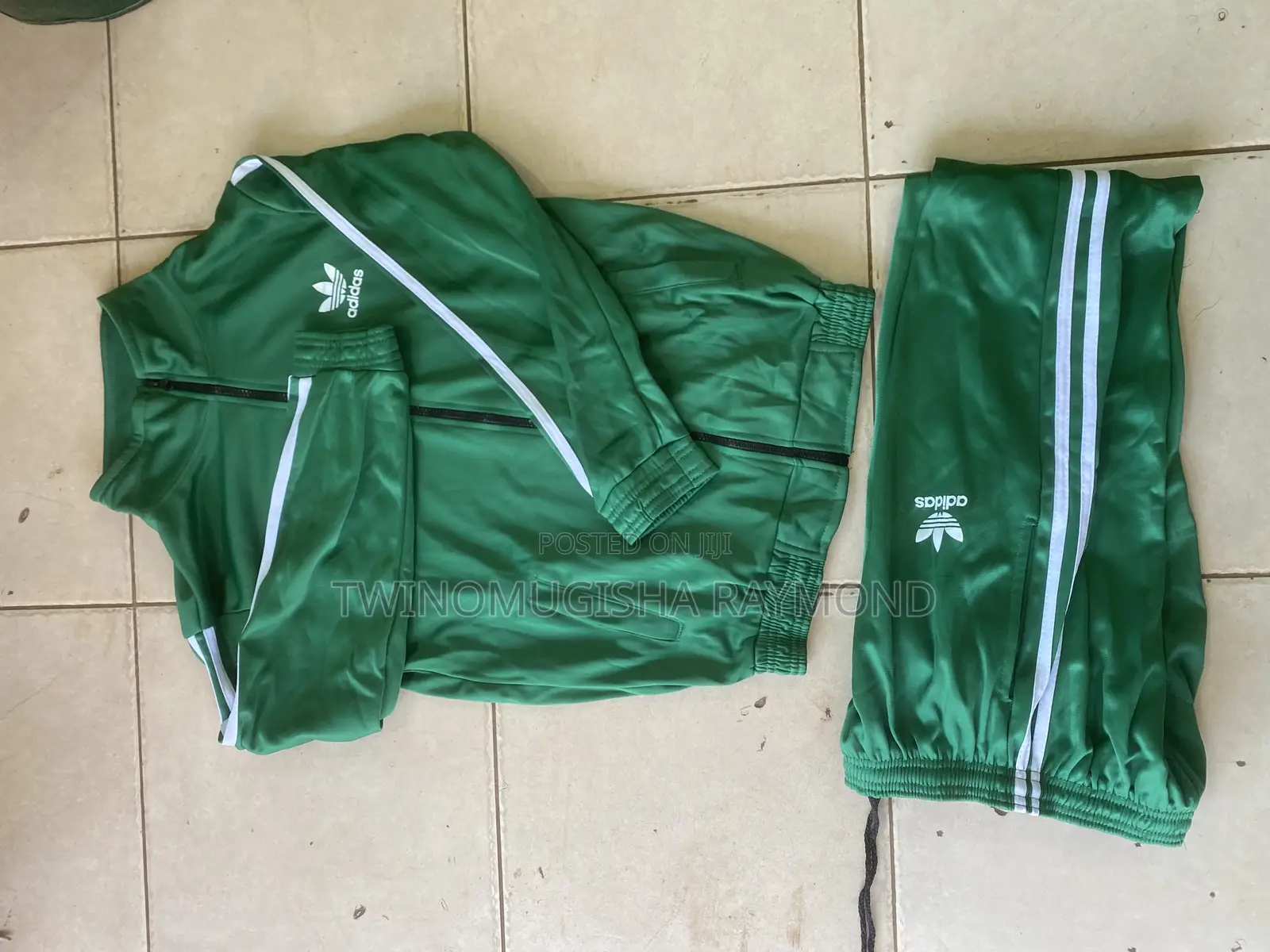 Adidas Track Suits - Green