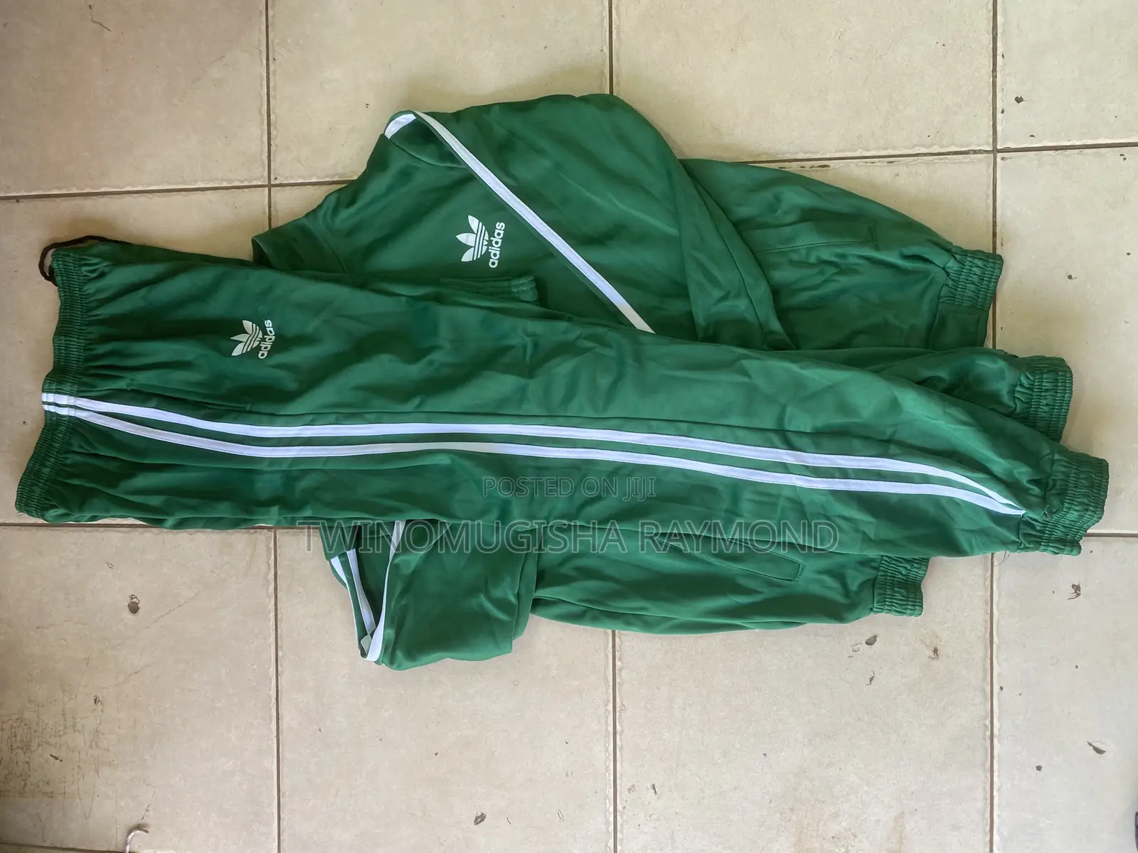 Adidas Track Suits - Green
