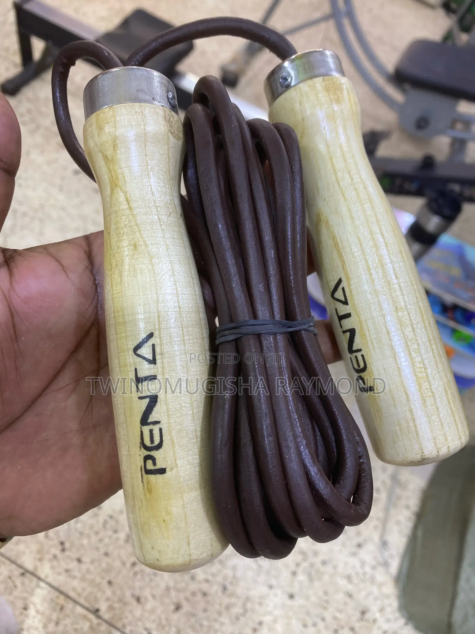 Penta Leather Skipping Rope