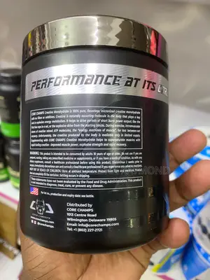 Creatine Monohydrate by Core Champs (60 Servings)