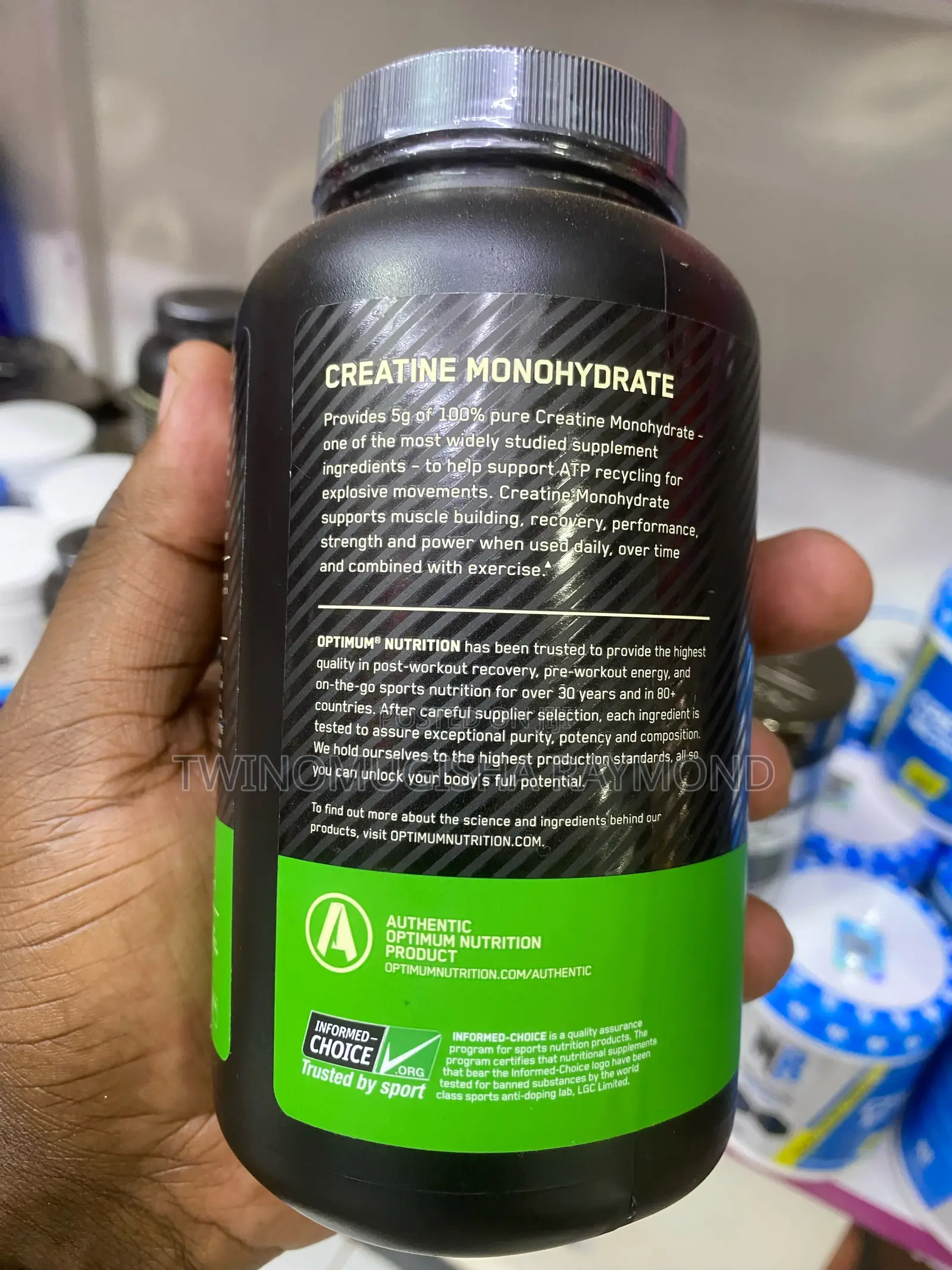 Creatine Monohydrate by Optimum Nutrition (Micronised)