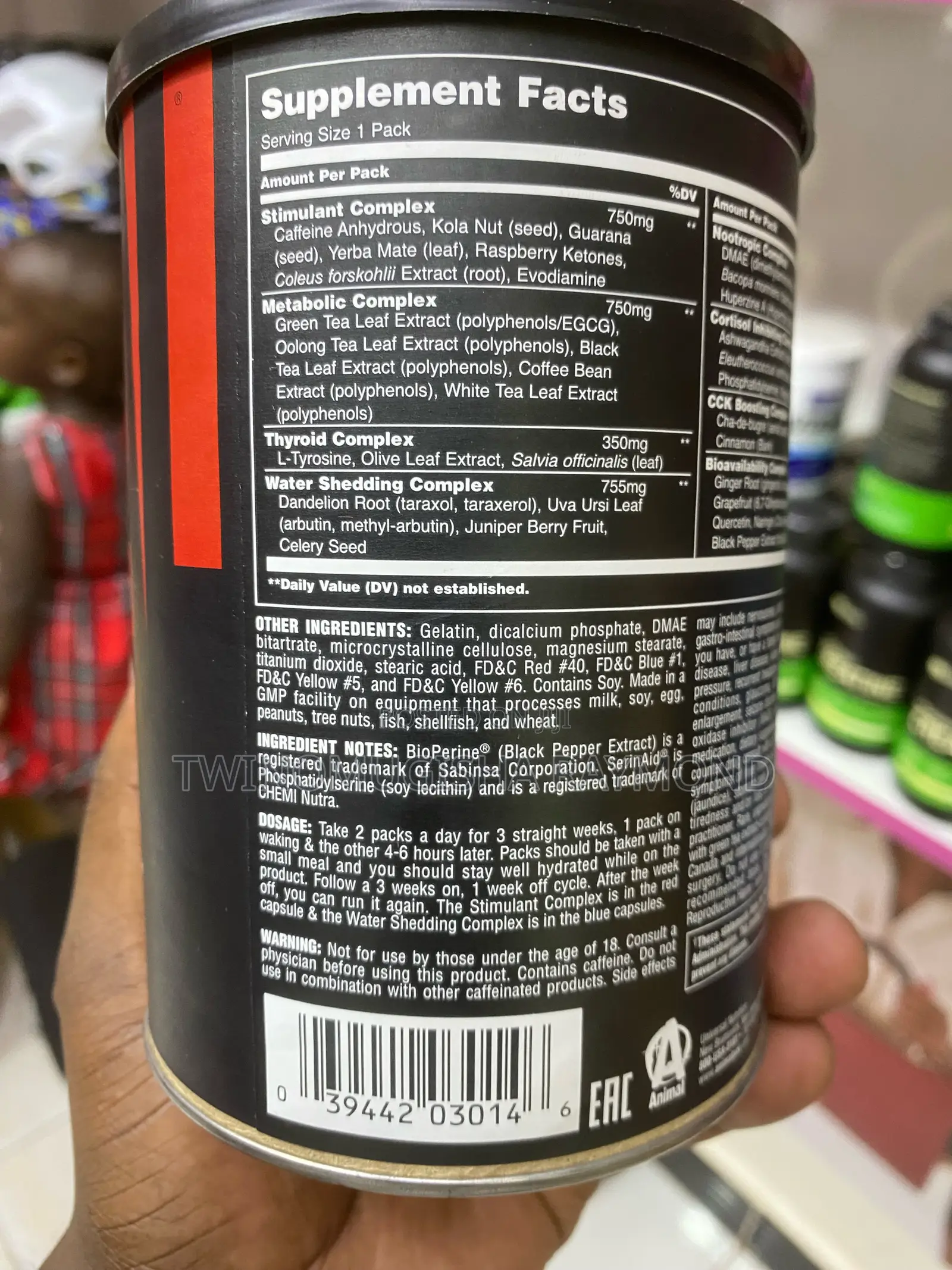 Animal Cuts Packs ( Fat Burner) 42 Packs