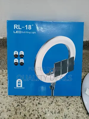 RL-18" LED Remote Soft Ring Light