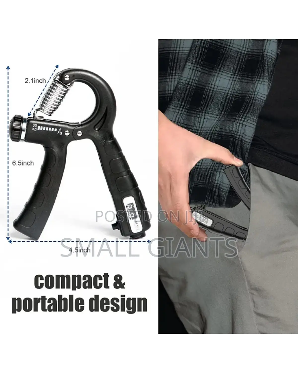 Adjustable Hand Grip With Counter