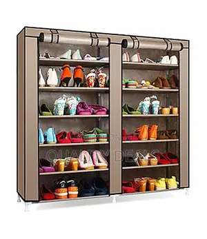 Double Collum Dust Proof Shoe Cabinet