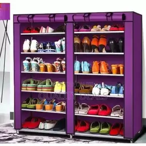 Double Collum Dust Proof Shoe Cabinet