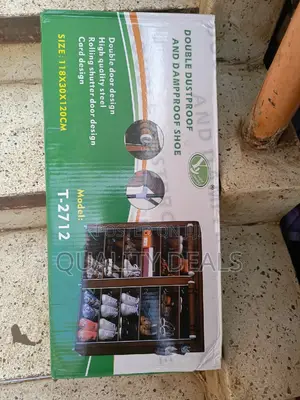 Double Collum Dust Proof Shoe Cabinet