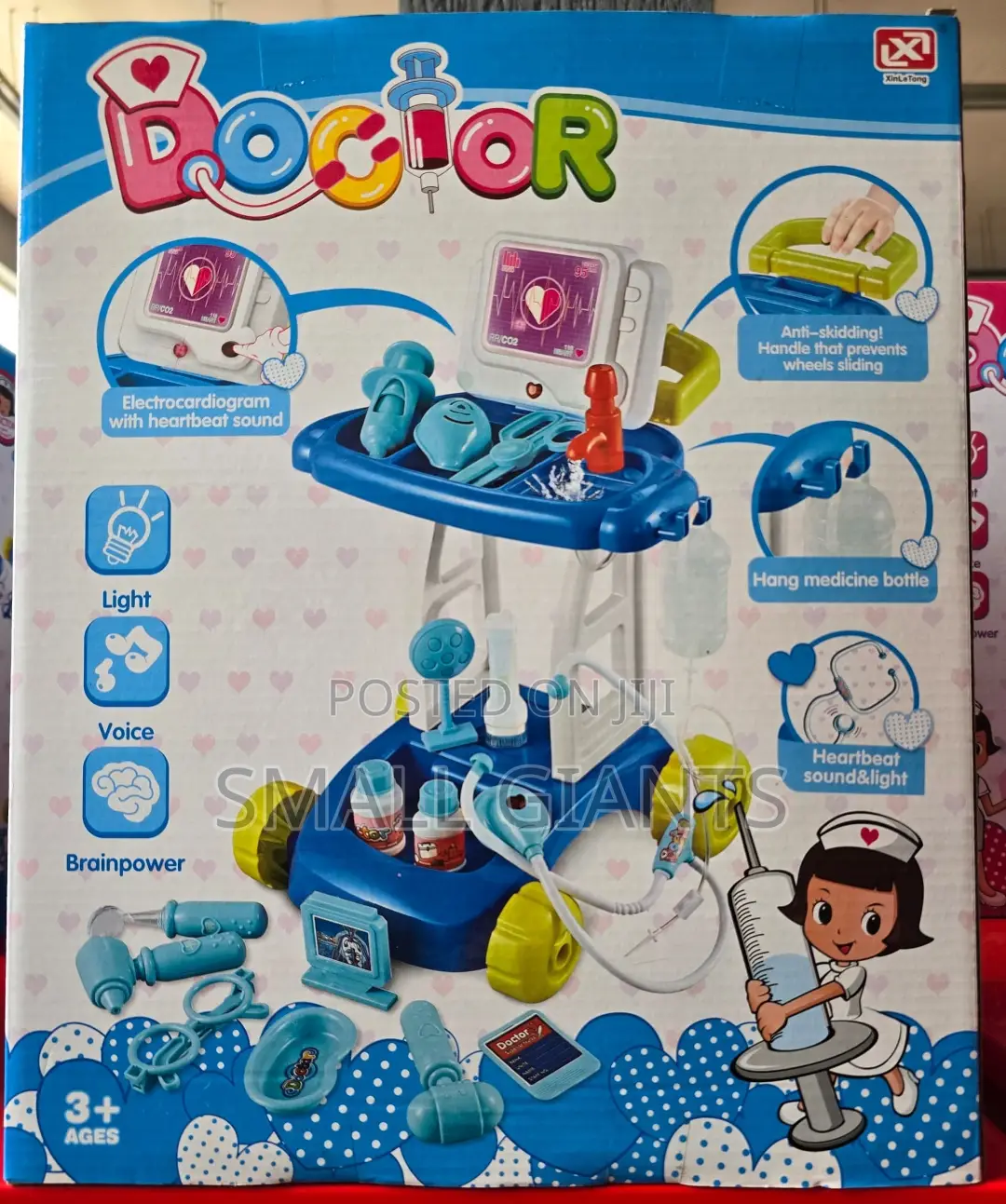 Medical Doctor Kids Playset Station