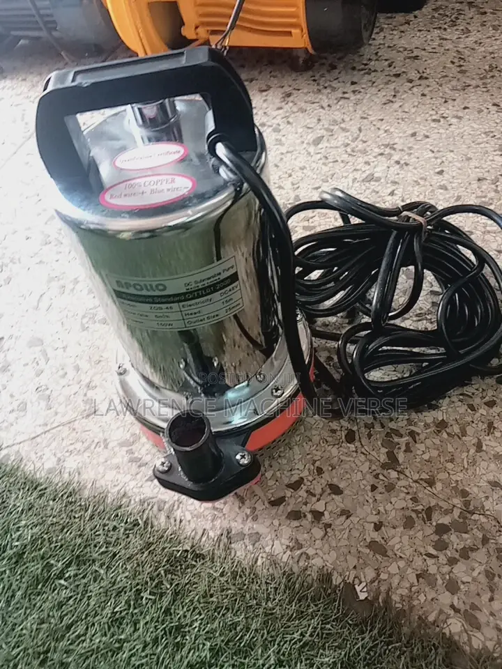 Both Electric and Solar Water Pump 48v 15m