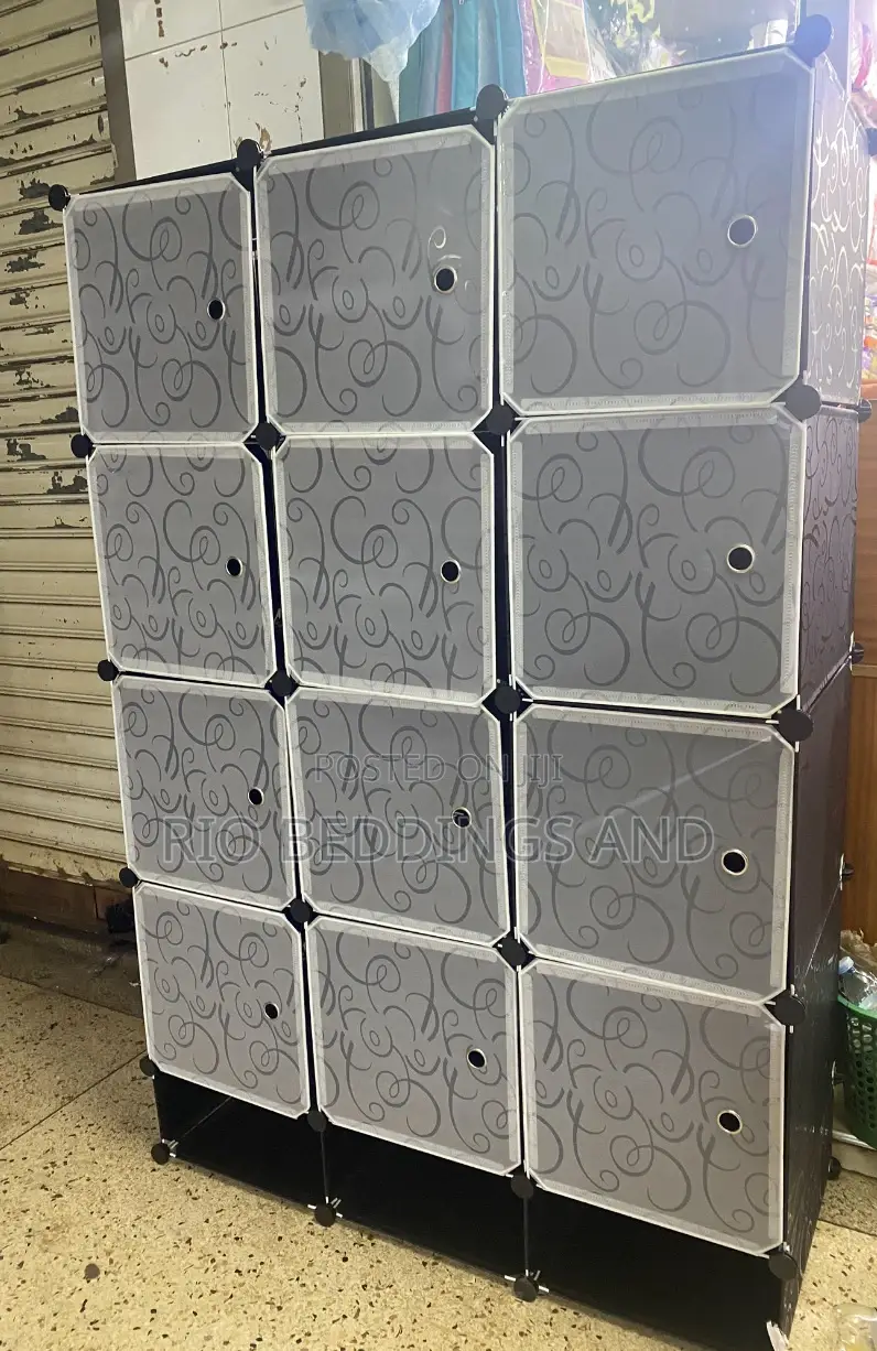 Plastic Wardrobe 3 Columns