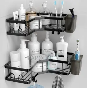 A Pair of Kitchen/ Shower Corner Shelves