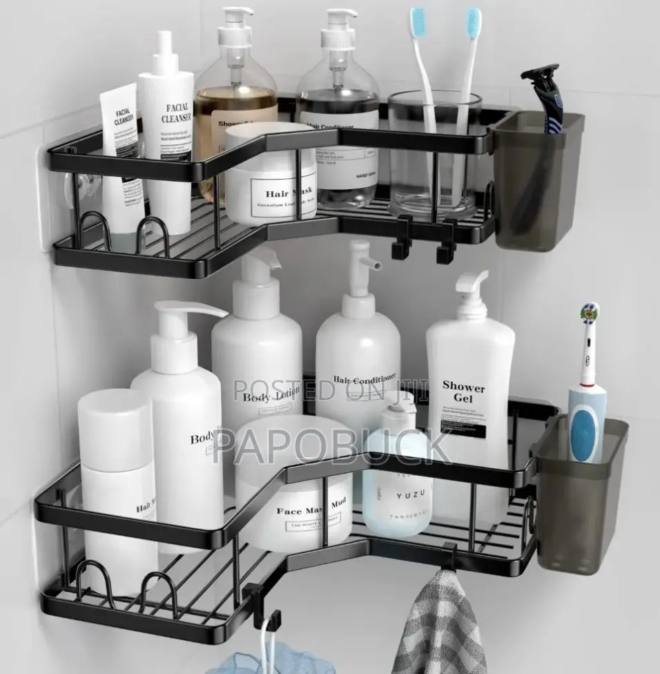 A Pair of Kitchen/ Shower Corner Shelves