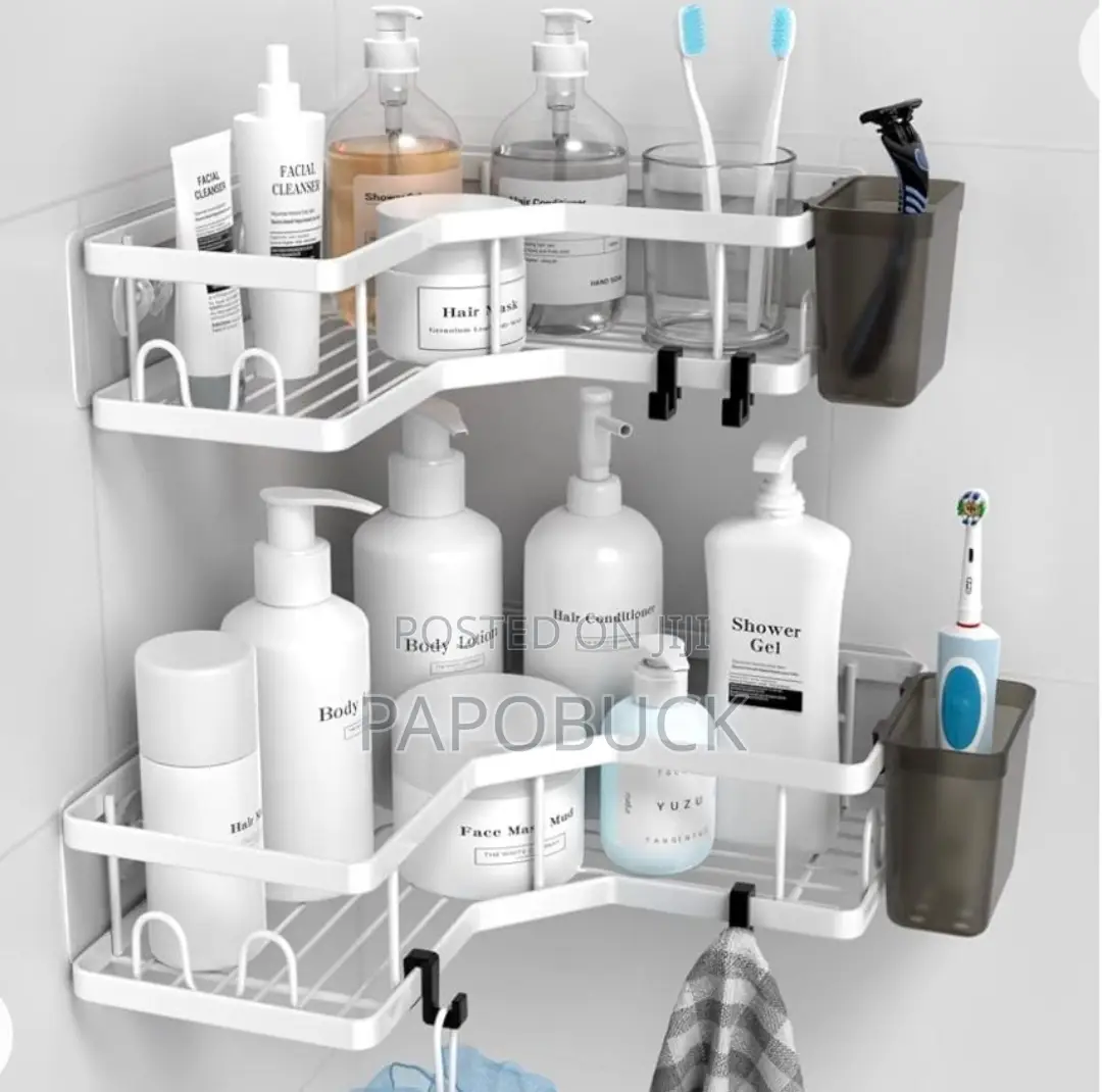 A Pair of Kitchen/ Shower Corner Shelves