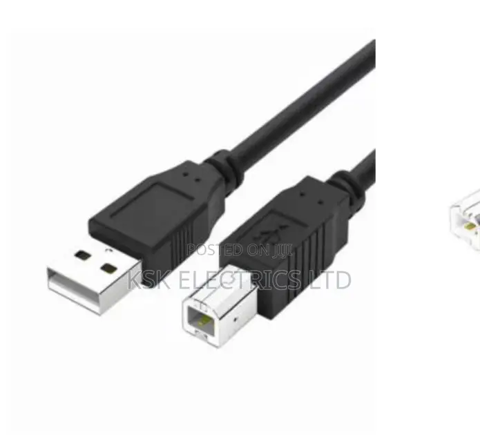 USB 2.0 Printer Data Cable High Speed 2.0 a to B Male