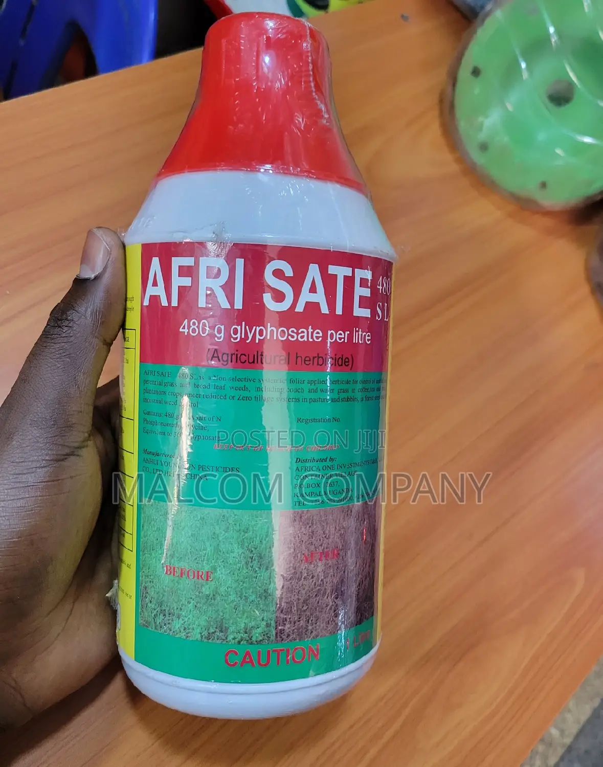 Afri Sate Perennial Weed Control Non Selective Herbicide 1L