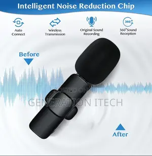 Wireless Lavalier Microphone 3 in 1 for All Phones