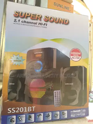 Photo - Super Sound 2.1 Channel Hi-Fi Active Subwoofer System