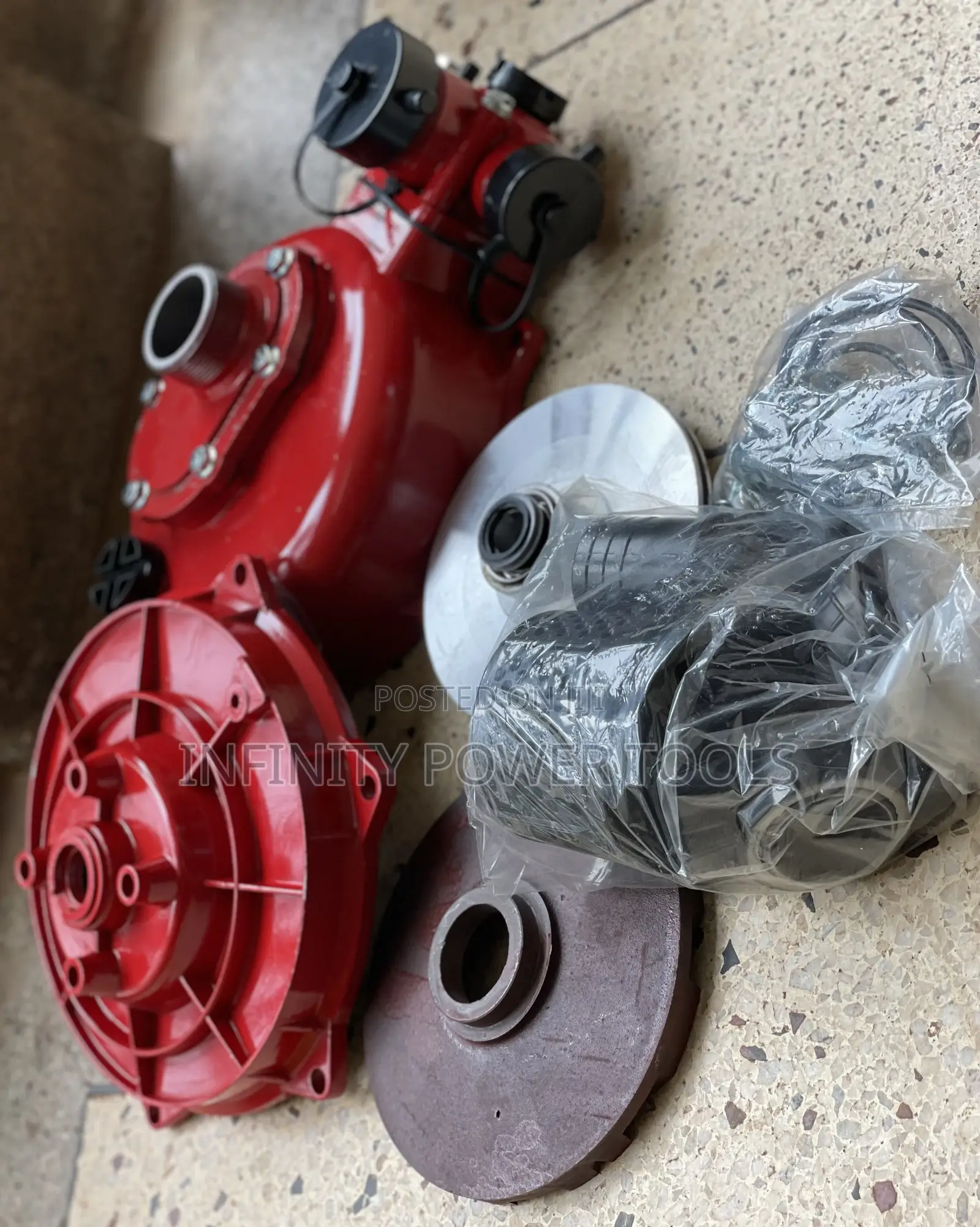 Water Pump Drum 2” (Red)