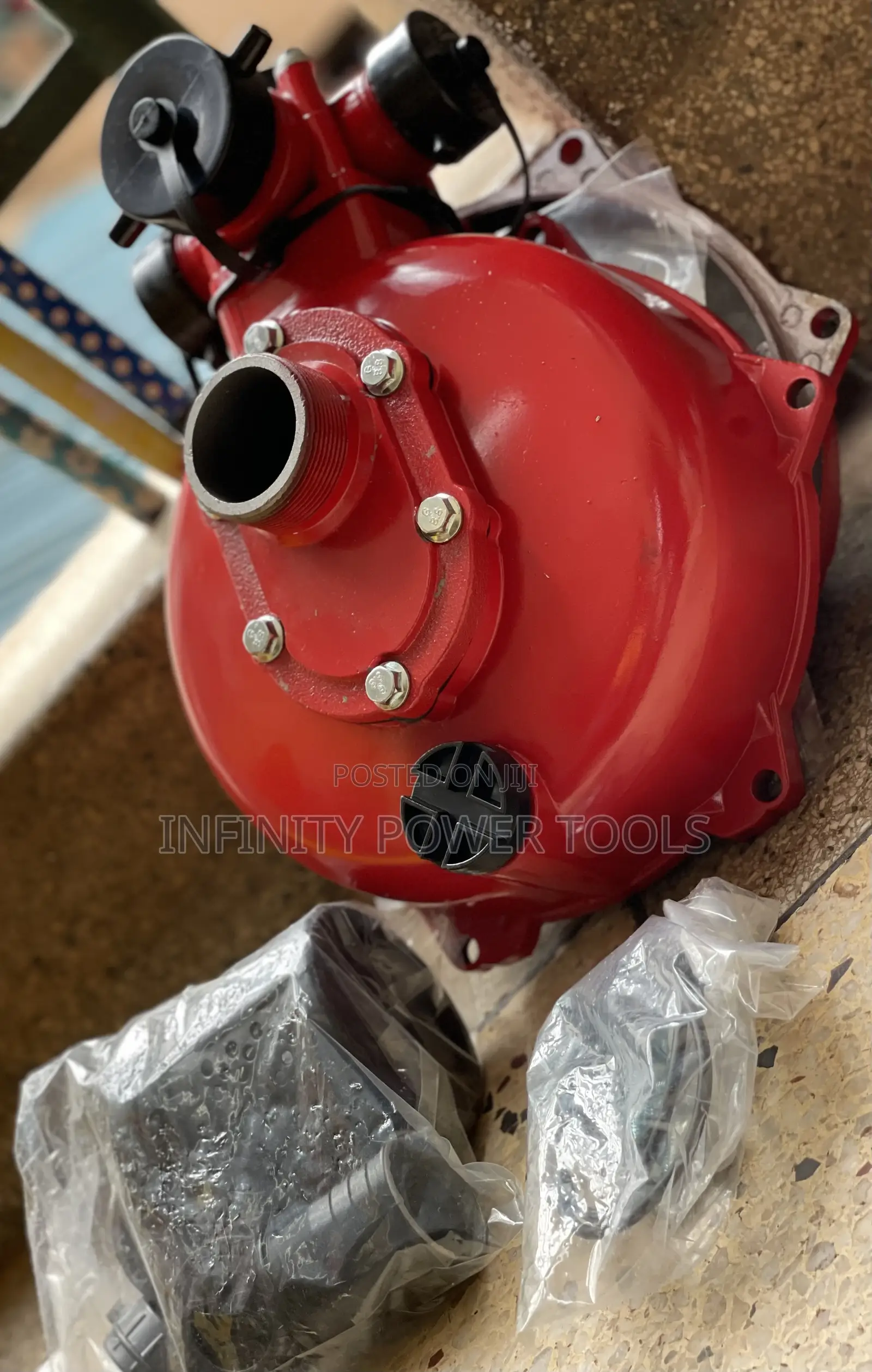 Water Pump Drum 2” (Red)