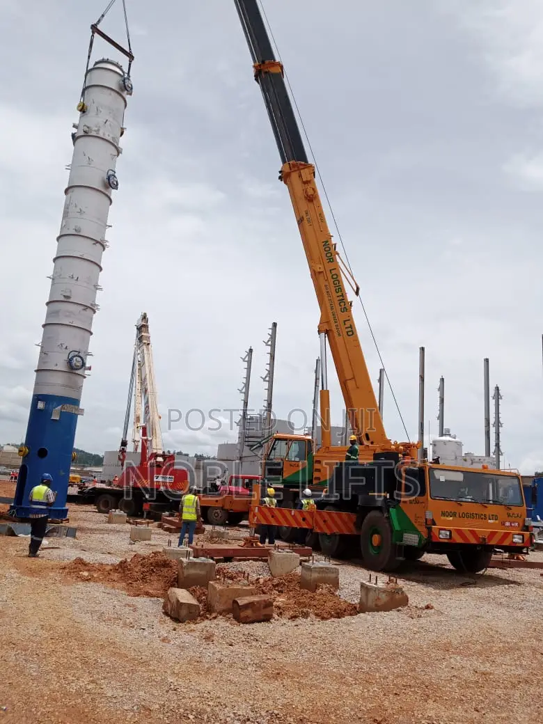 80 - 200 TONE Cranes for Hire
