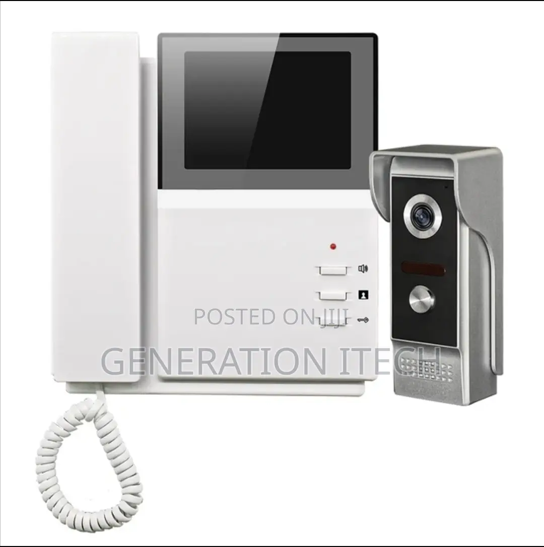 Video Door Phone 2 Way Waterproof With IR Camera