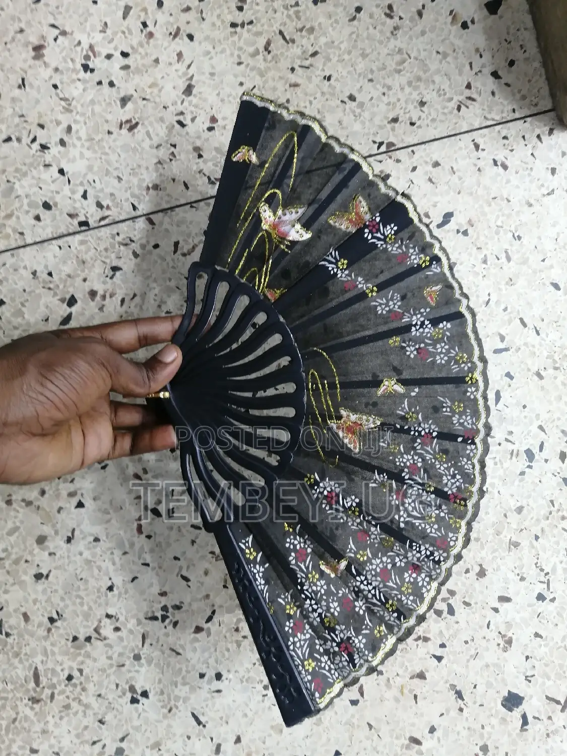 Hand Held, Foldable Chinese Fan.