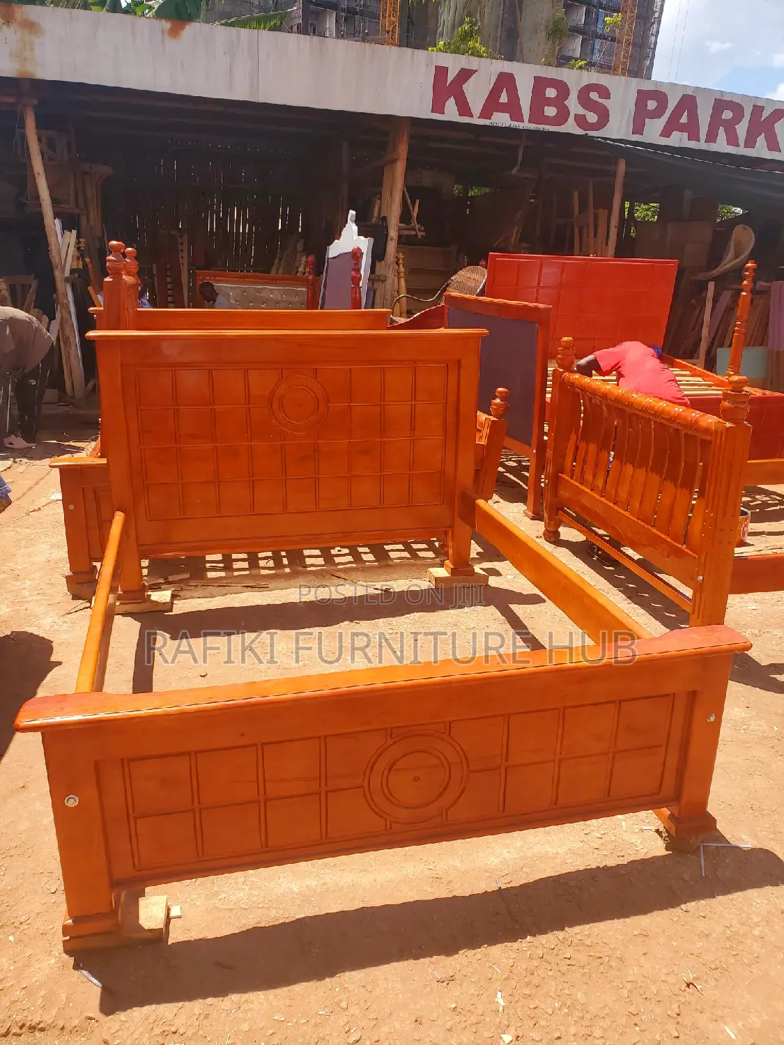 Tile Bed / 5by6 Bed / Wooden Bed/ Furniture/ Luxury Bed
