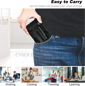 Foldable Phone Stand for Desk Adjustable Angle Height Holder