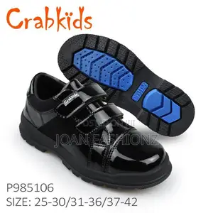 Original Crab Kid Shinny Shoes -Black