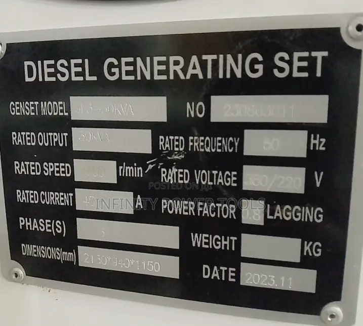 Diesel Generator Set 30kva