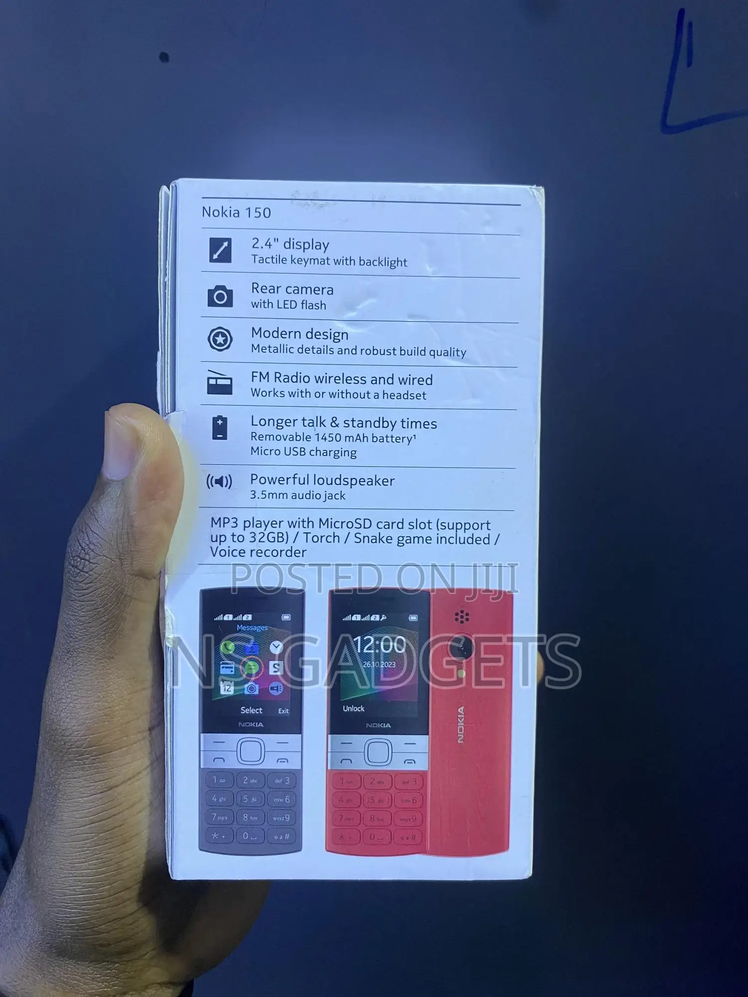 New Nokia 150 Black