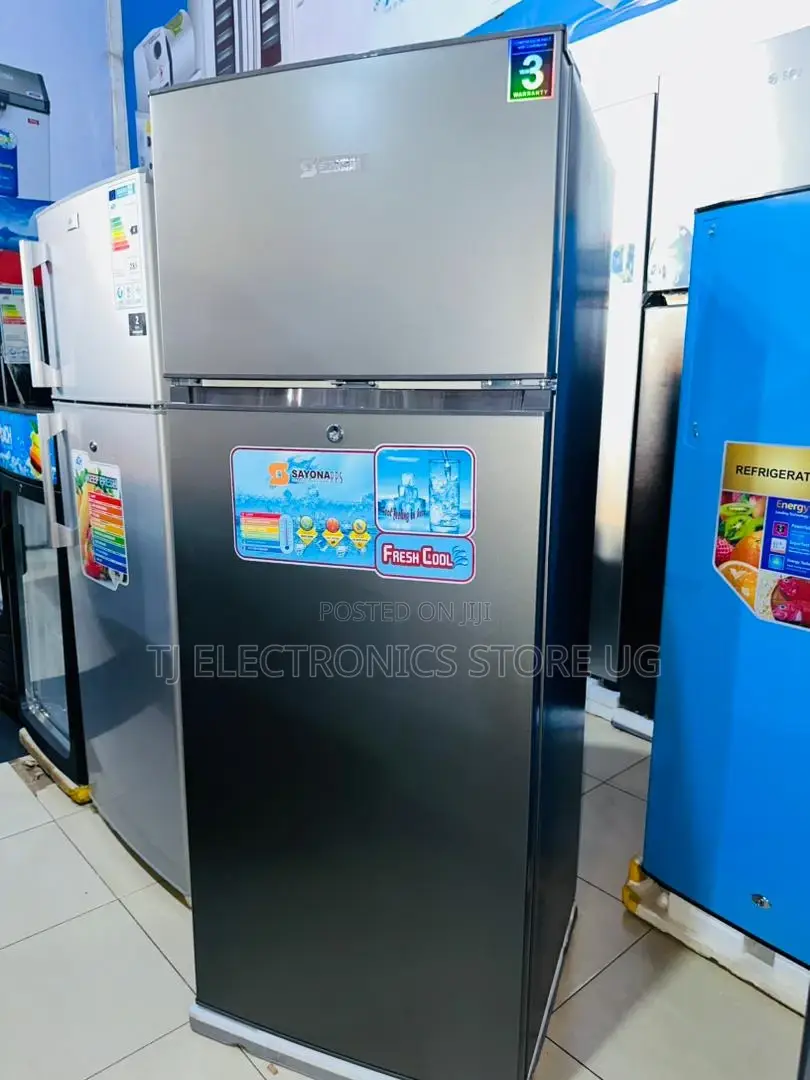 Sayoona Fridge 275litres Double Door Fridge