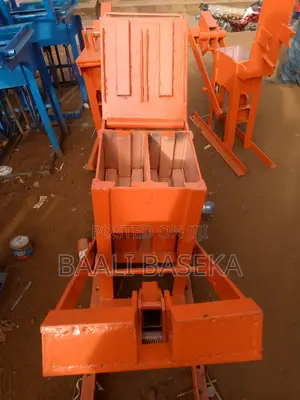 Photo - Interlocking Block Machine/Double Bricks