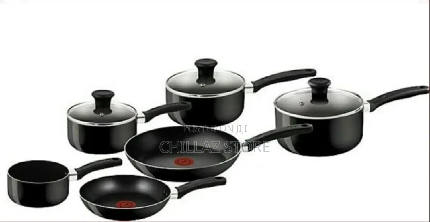 9 Piece Non-Stick Saucepan Cookware Pots