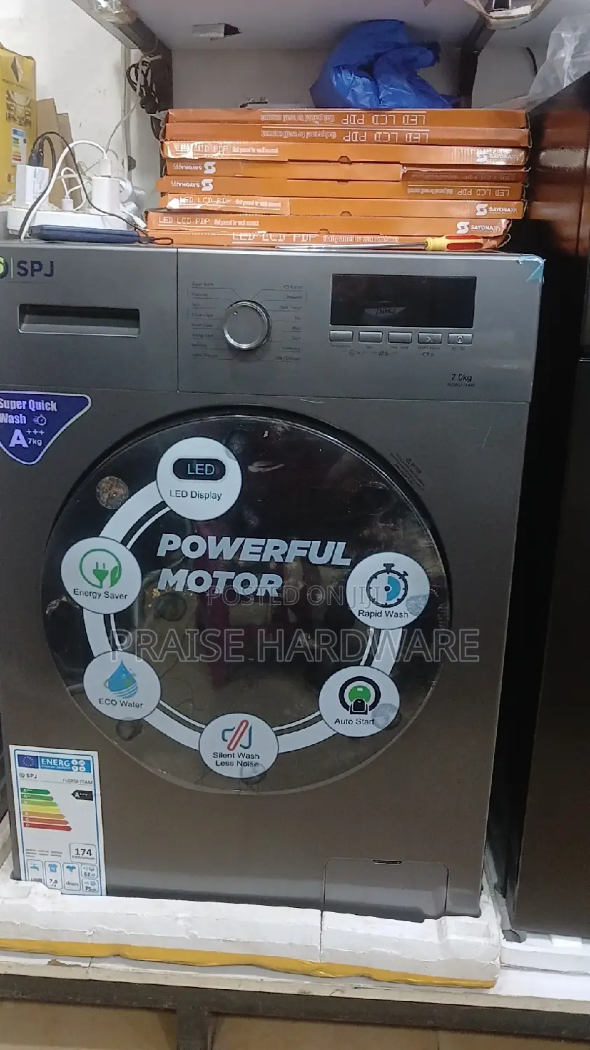 Washing Machine SPJ 174kwh/Annum