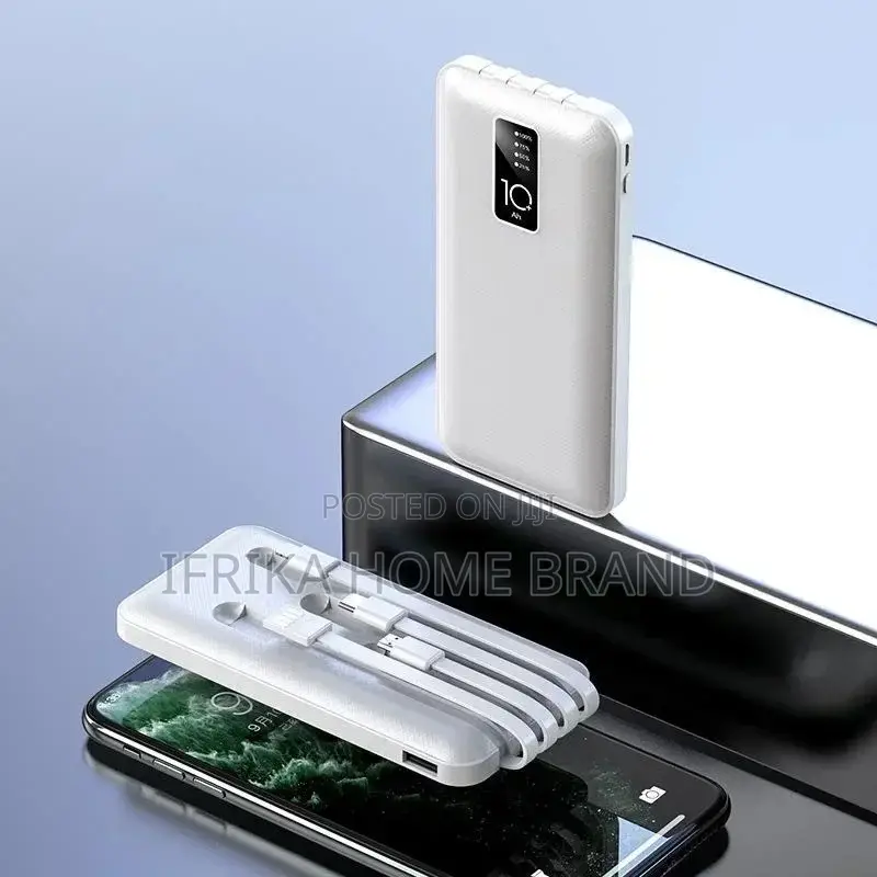 20000mah Power Bank Fast Charge Come With 4- Wires