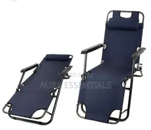Metal Folding Indoor Outdoor Beach Chair