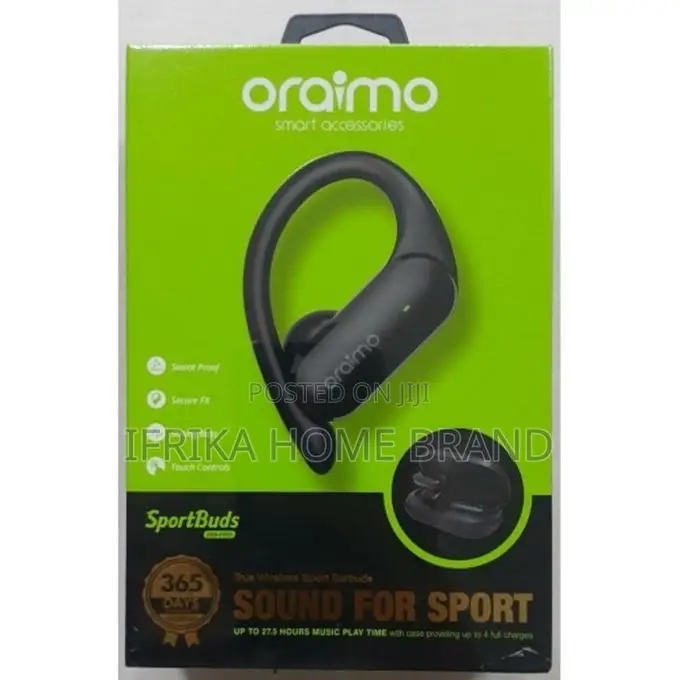 Oraimo Headset Mobile TWS OEB-E95D Wireless Sports Buds