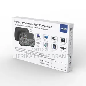 RGB Backlight Mini Wireless Keyboard Rechargeable Air Mouse