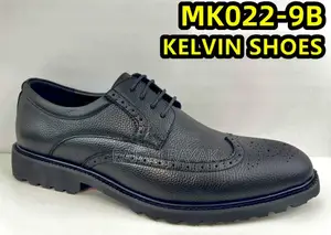 Classic Men’S Black Lace Up Oxfords